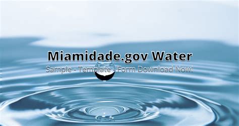 miamidade.gov water.